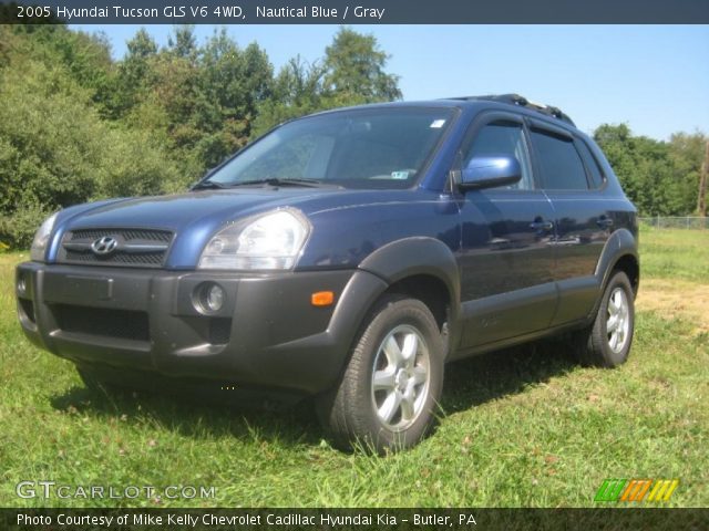 2005 Hyundai Tucson GLS V6 4WD in Nautical Blue