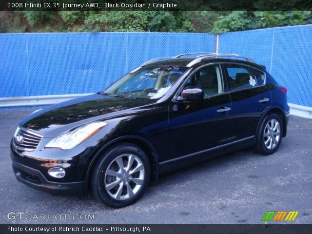 2008 Infiniti EX 35 Journey AWD in Black Obsidian