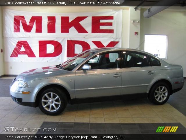 2004 Volkswagen Passat GLS Sedan in Blue Silver Metallic