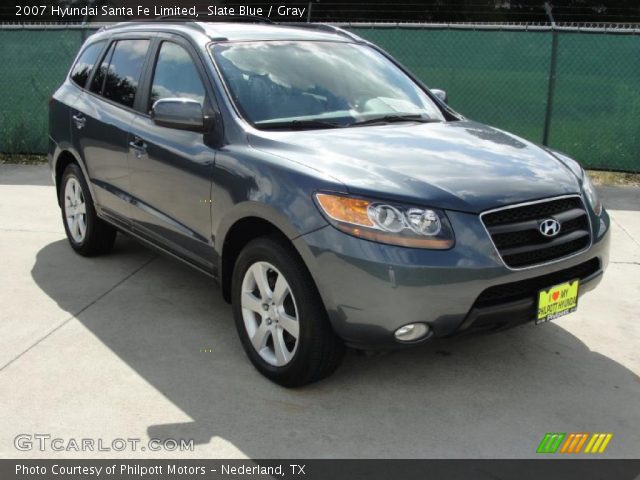 2007 Hyundai Santa Fe Limited in Slate Blue