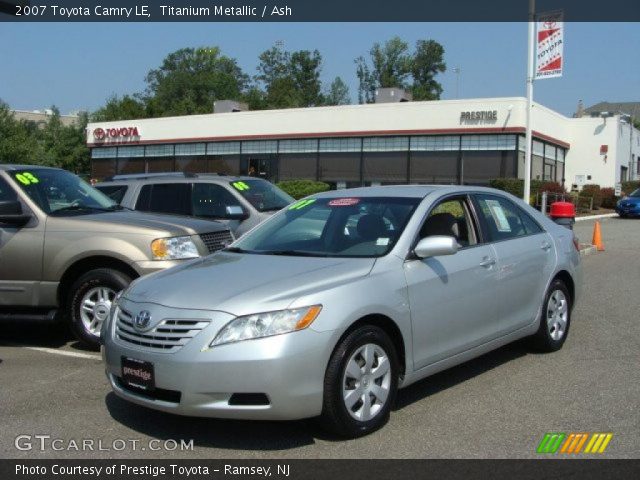 2007 Toyota Camry LE in Titanium Metallic