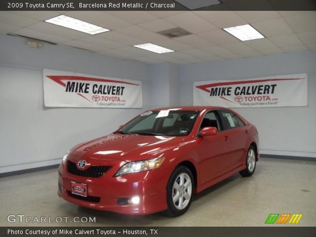 2009 Toyota Camry SE in Barcelona Red Metallic