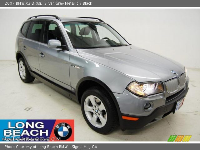 2007 BMW X3 3.0si in Silver Grey Metallic