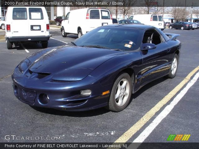 2000 Pontiac Firebird Formula Coupe in Navy Blue Metallic