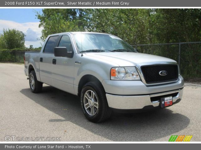2008 Ford F150 XLT SuperCrew in Silver Metallic