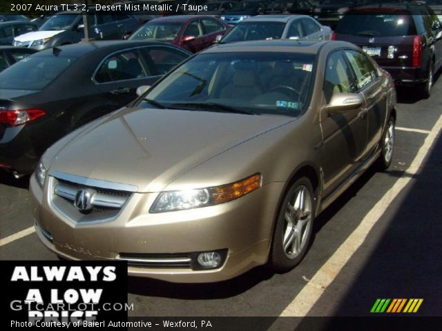 2007 Acura TL 3.2 in Desert Mist Metallic