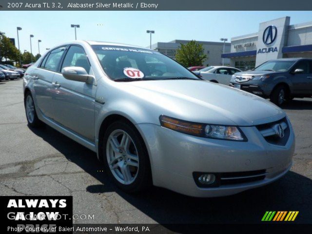 2007 Acura TL 3.2 in Alabaster Silver Metallic