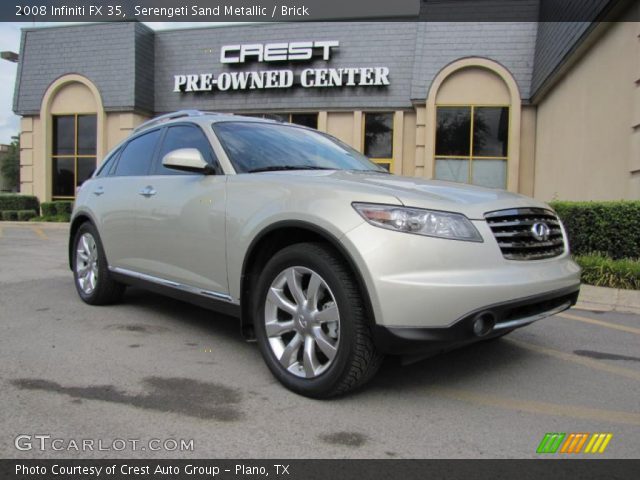 2008 Infiniti FX 35 in Serengeti Sand Metallic