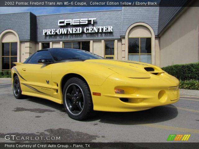 2002 Pontiac Firebird Trans Am WS-6 Coupe in Collector Edition Yellow