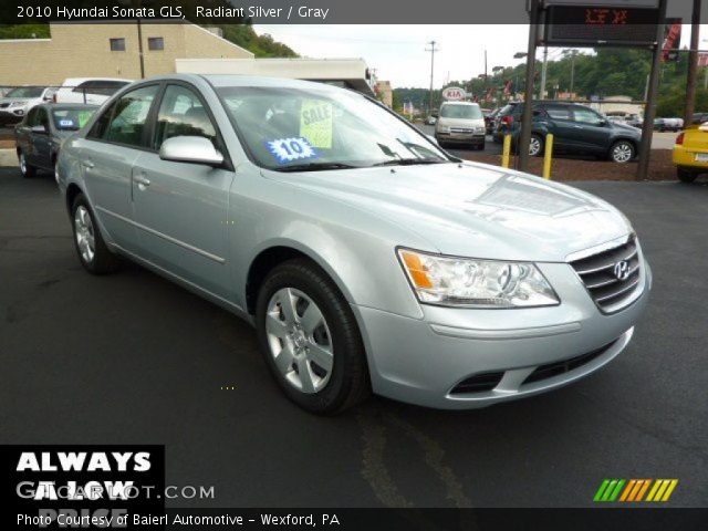 2010 Hyundai Sonata GLS in Radiant Silver