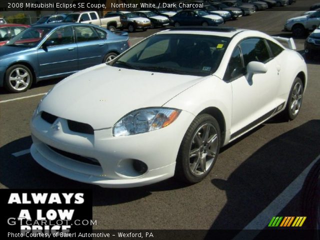 2008 Mitsubishi Eclipse SE Coupe in Northstar White