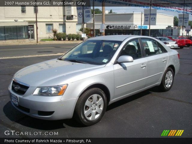 2007 Hyundai Sonata GLS in Bright Silver