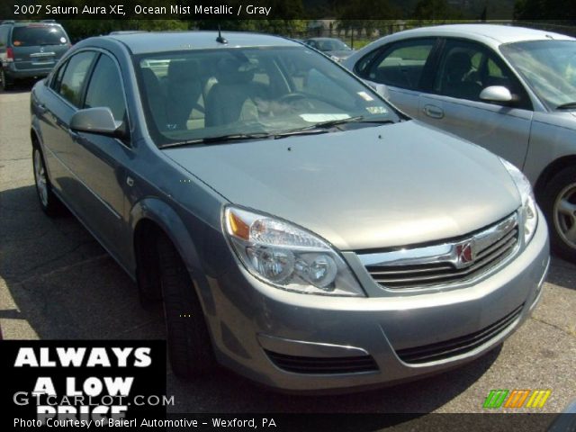 2007 Saturn Aura XE in Ocean Mist Metallic