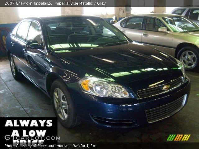 2007 Chevrolet Impala LS in Imperial Blue Metallic