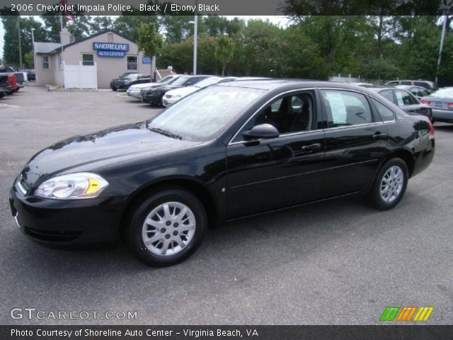2006 Chevrolet Impala Police in Black