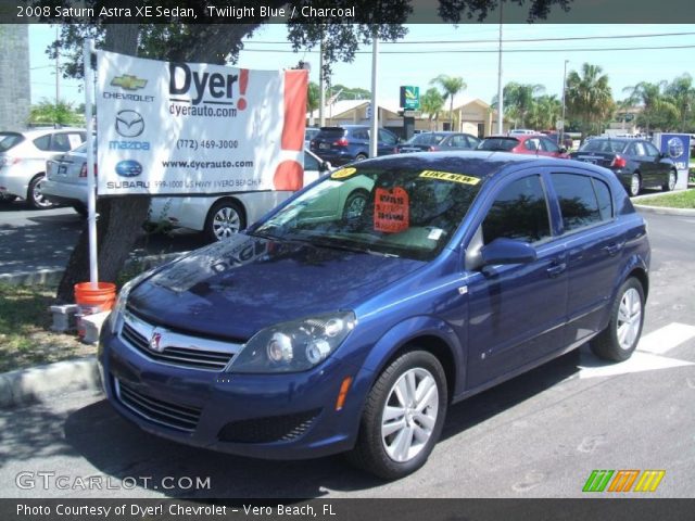 2008 Saturn Astra XE Sedan in Twilight Blue