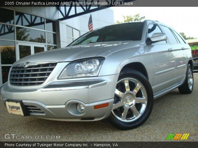 2005 Chrysler Pacifica Limited AWD in Bright Silver Metallic