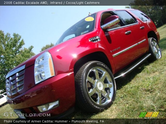 2008 Cadillac Escalade AWD in Infrared