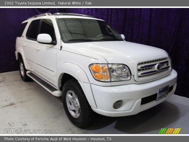 2002 Toyota Sequoia Limited in Natural White