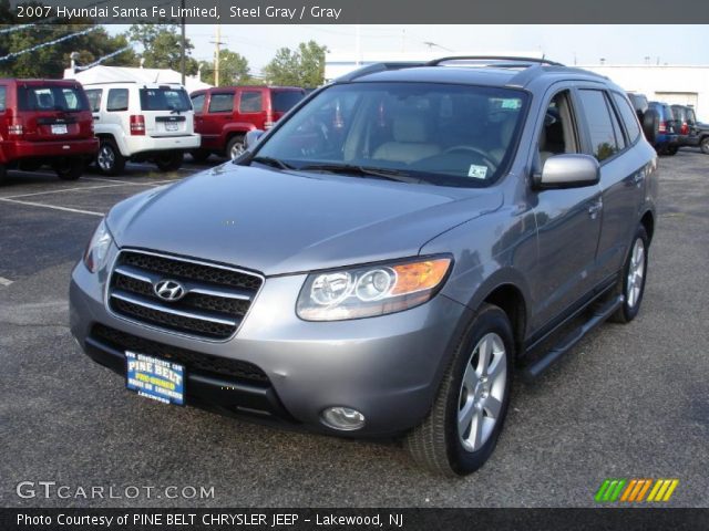 2007 Hyundai Santa Fe Limited in Steel Gray