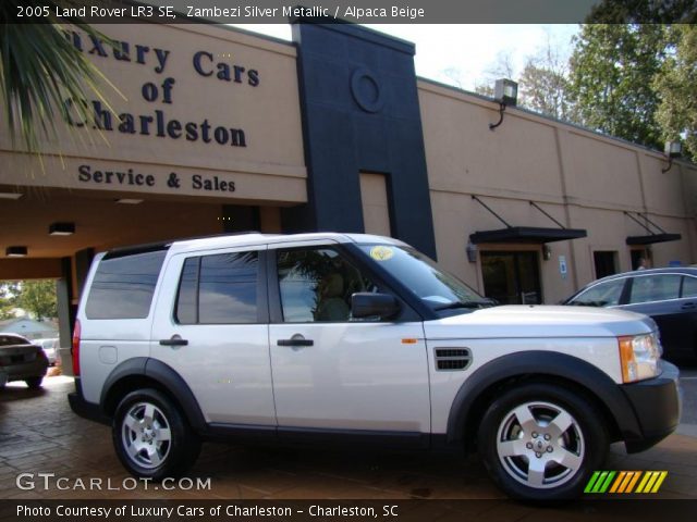 2005 Land Rover LR3 SE in Zambezi Silver Metallic