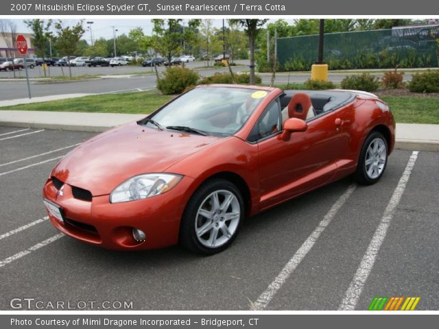 2007 Mitsubishi Eclipse Spyder GT in Sunset Pearlescent