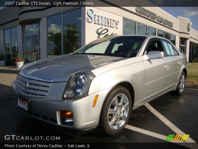 2007 Cadillac CTS Sedan in Light Platinum