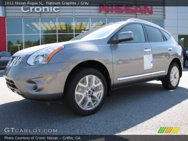 2011 Nissan Rogue SL in Platinum Graphite
