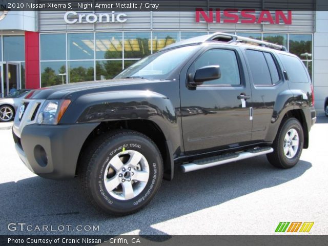2010 Nissan Xterra S in Night Armor Metallic