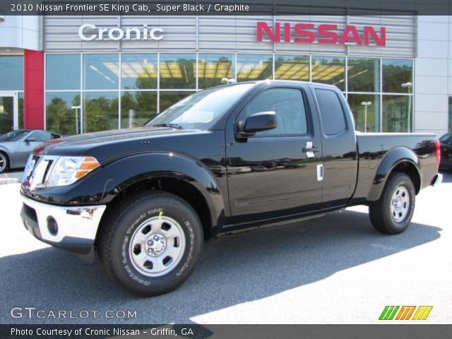 2010 Nissan Frontier SE King Cab in Super Black