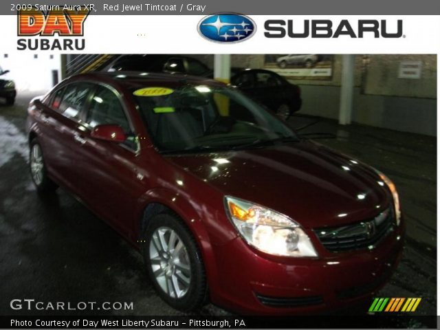 2009 Saturn Aura XR in Red Jewel Tintcoat