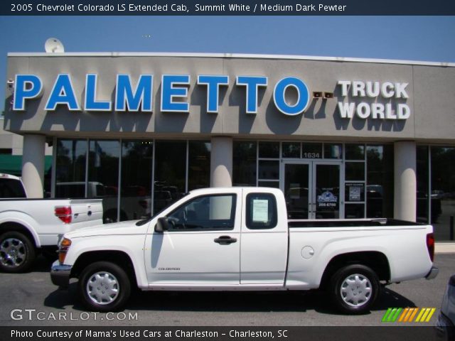 2005 Chevrolet Colorado LS Extended Cab in Summit White