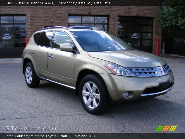 2006 Nissan Murano SL AWD in Chardonnay Metallic