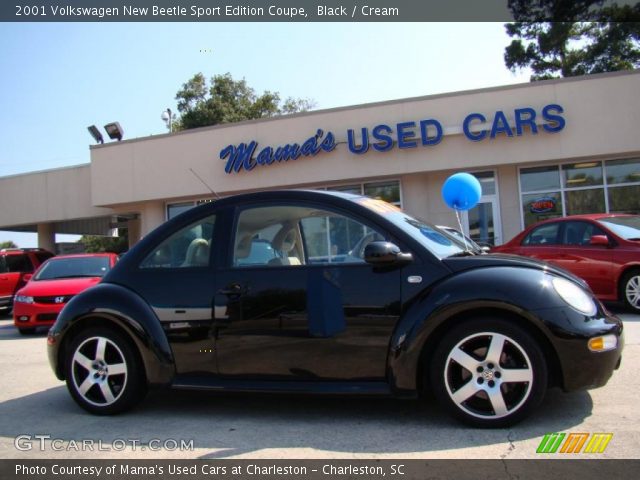 2001 Volkswagen New Beetle Sport Edition Coupe in Black