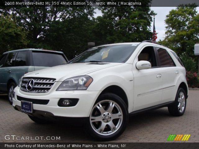 2008 Mercedes-Benz ML 350 4Matic Edition 10 in Arctic White
