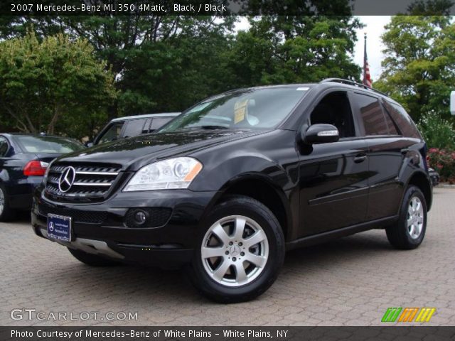 2007 Mercedes-Benz ML 350 4Matic in Black