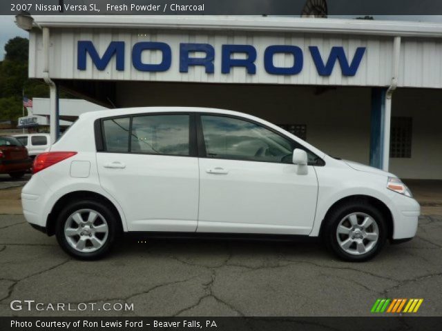 2007 Nissan Versa SL in Fresh Powder