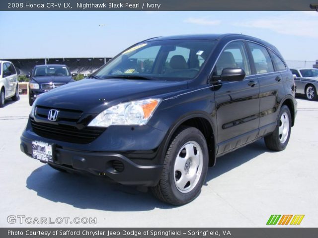 2008 Honda CR-V LX in Nighthawk Black Pearl