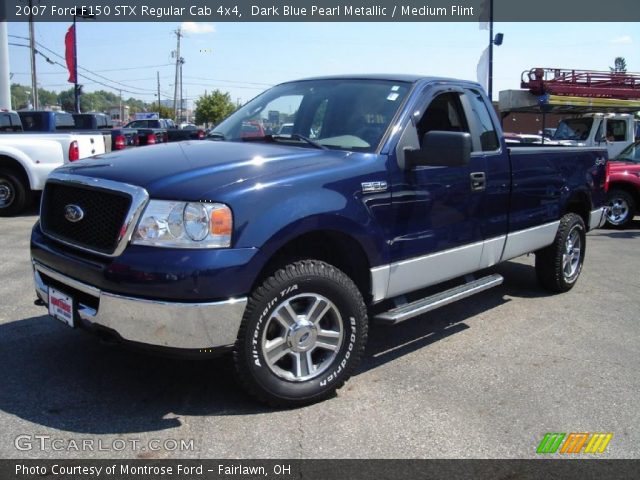 2007 Ford F150 STX Regular Cab 4x4 in Dark Blue Pearl Metallic