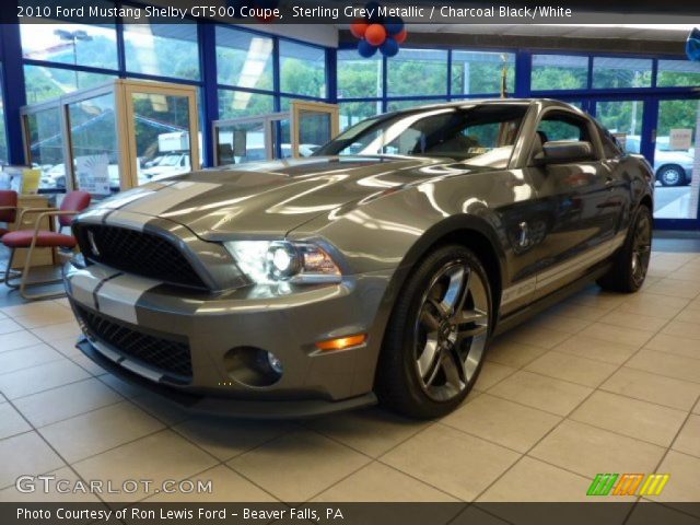 2010 Ford Mustang Shelby GT500 Coupe in Sterling Grey Metallic