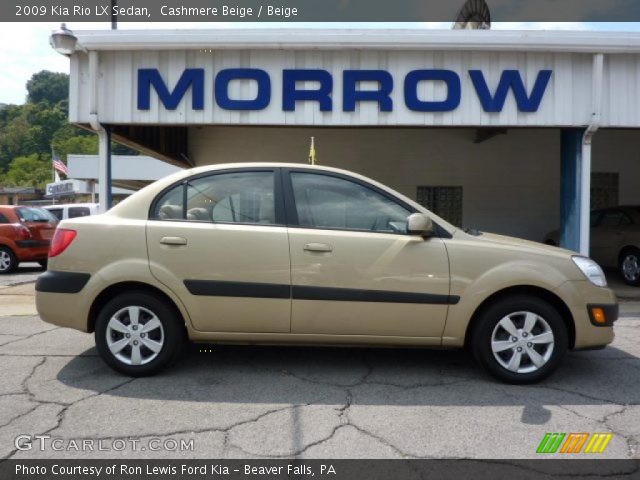2009 Kia Rio LX Sedan in Cashmere Beige