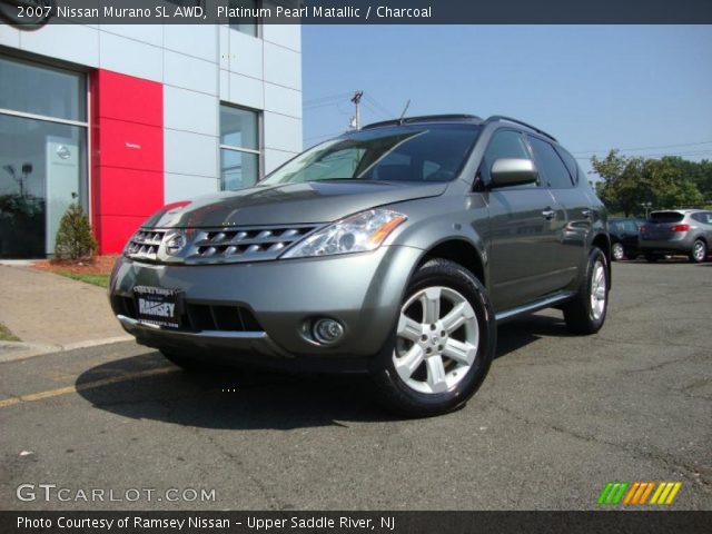 2007 Nissan Murano SL AWD in Platinum Pearl Matallic