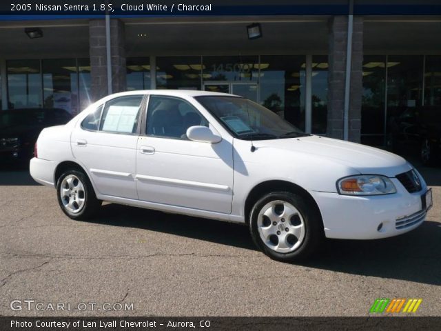 2005 Nissan Sentra 1.8 S in Cloud White