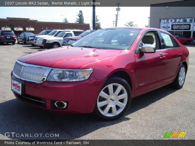 2007 Lincoln MKZ Sedan in Merlot Metallic