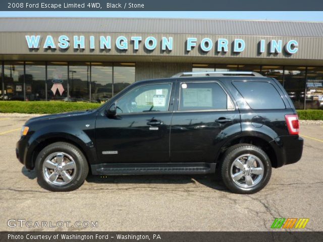 2008 Ford Escape Limited 4WD in Black