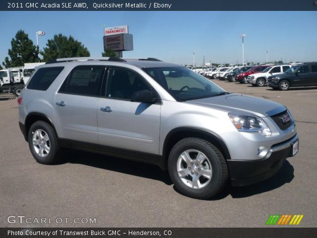 2011 GMC Acadia SLE AWD in Quicksilver Metallic