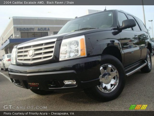 2004 Cadillac Escalade AWD in Black Raven