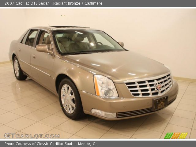 2007 Cadillac DTS Sedan in Radiant Bronze