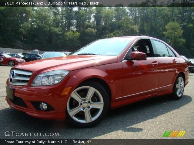 2010 Mercedes-Benz C 300 Sport in Mars Red
