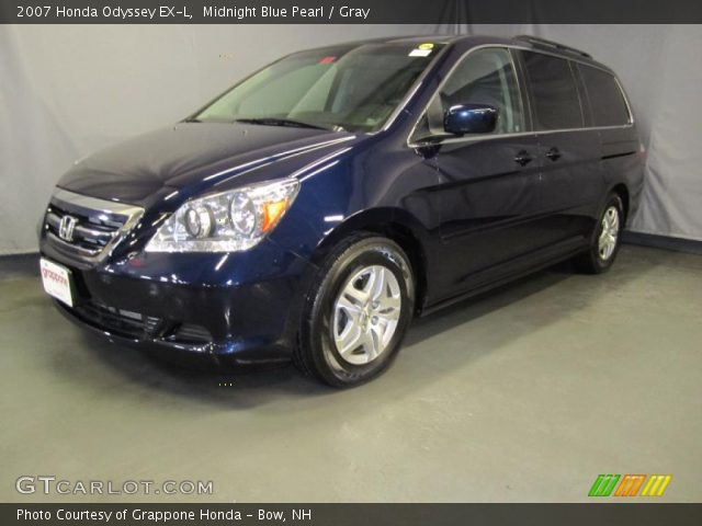 2007 Honda Odyssey EX-L in Midnight Blue Pearl